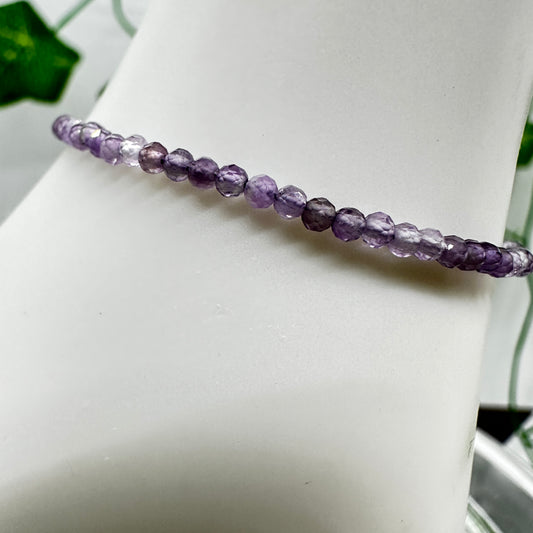 Minimalist Amethyst Bracelet - Katie's Mystic Crystals