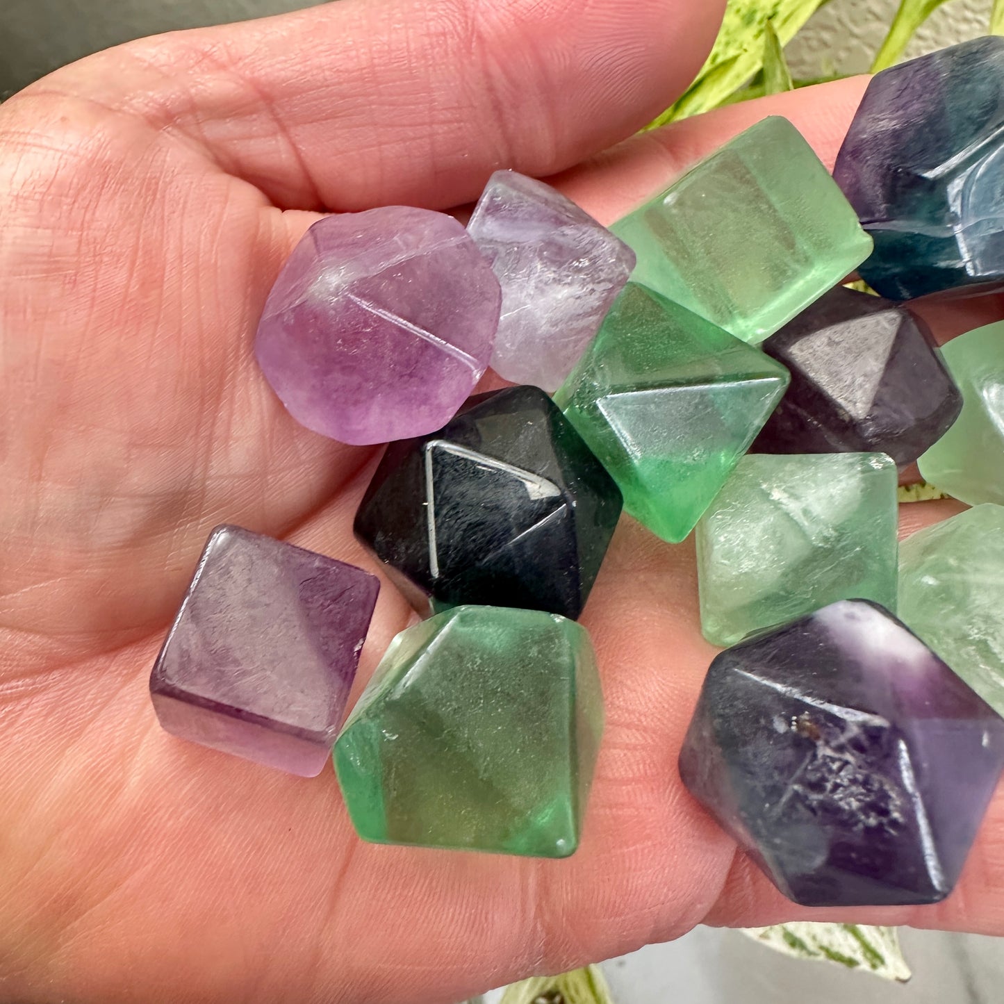 Imperfect Mini Fluorite Free forms - Intuitive Pick - Katie's Mystic Crystals