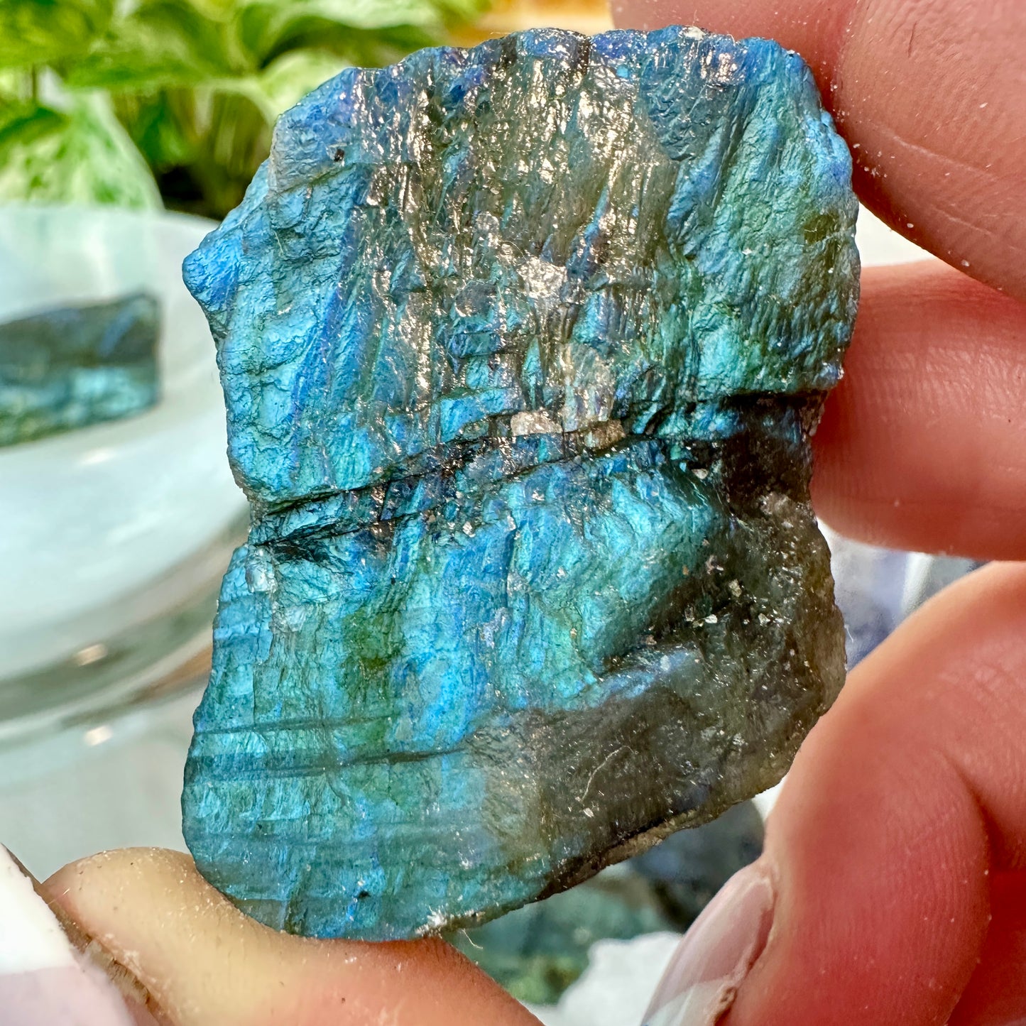 Raw Labradorite Chunks — 48–60 grams Each
Magic | Protection | Transformation