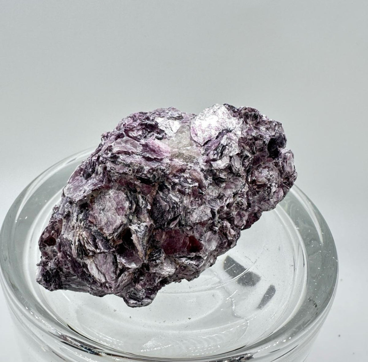 Purple Mica Lepidolite Specimen