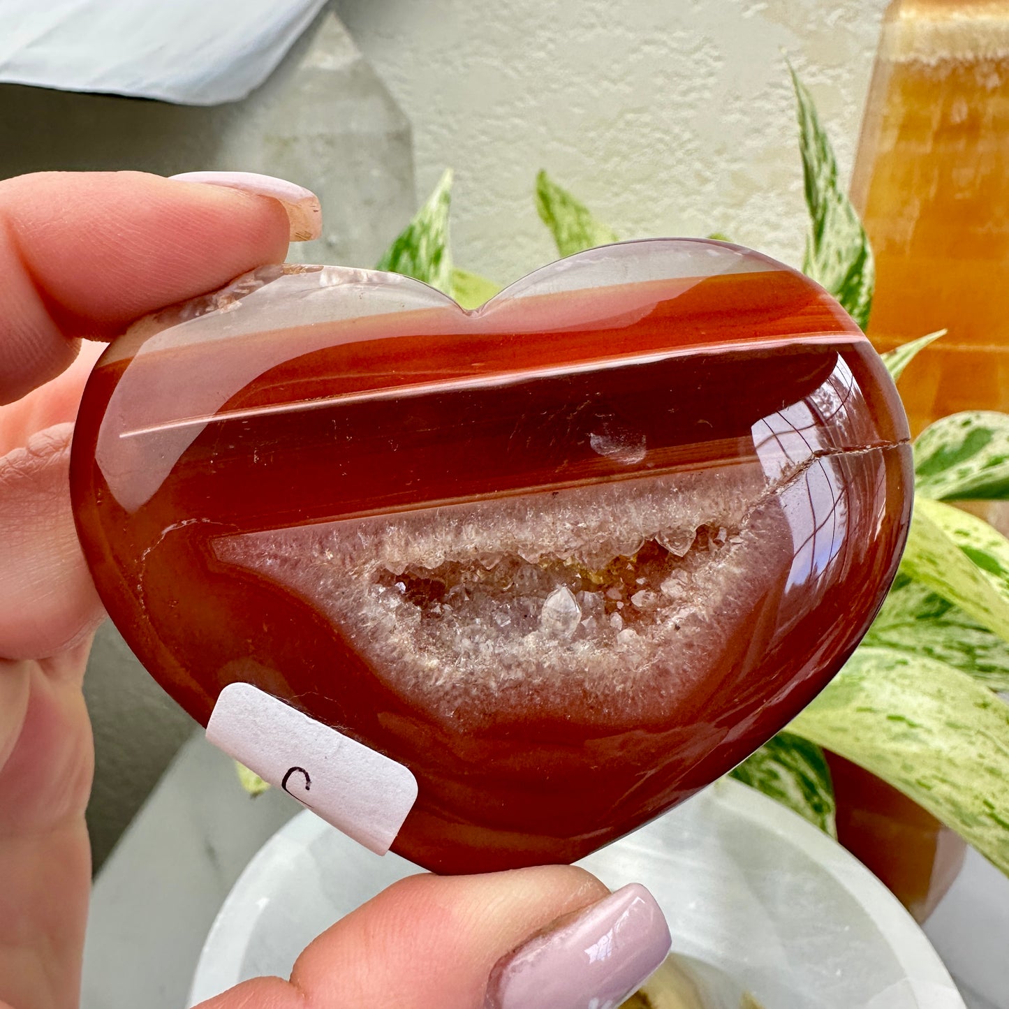 Druzy Agate Hearts - Katie's Mystic Crystals