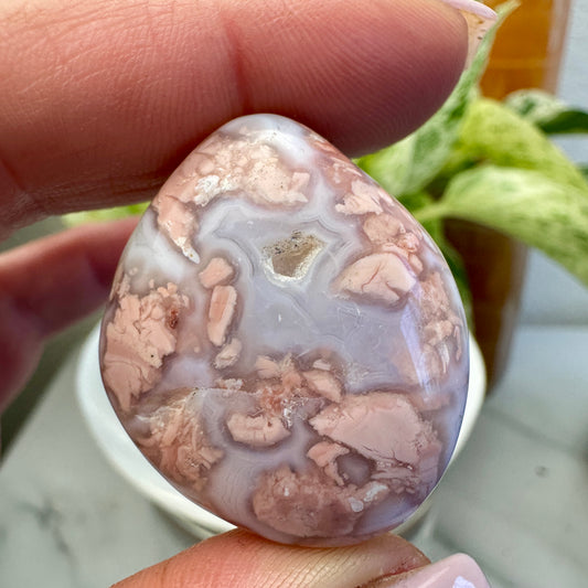 Pink Agate Tumble