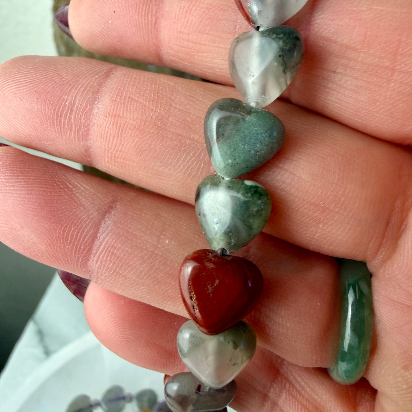 Crystal Heart Bracelets