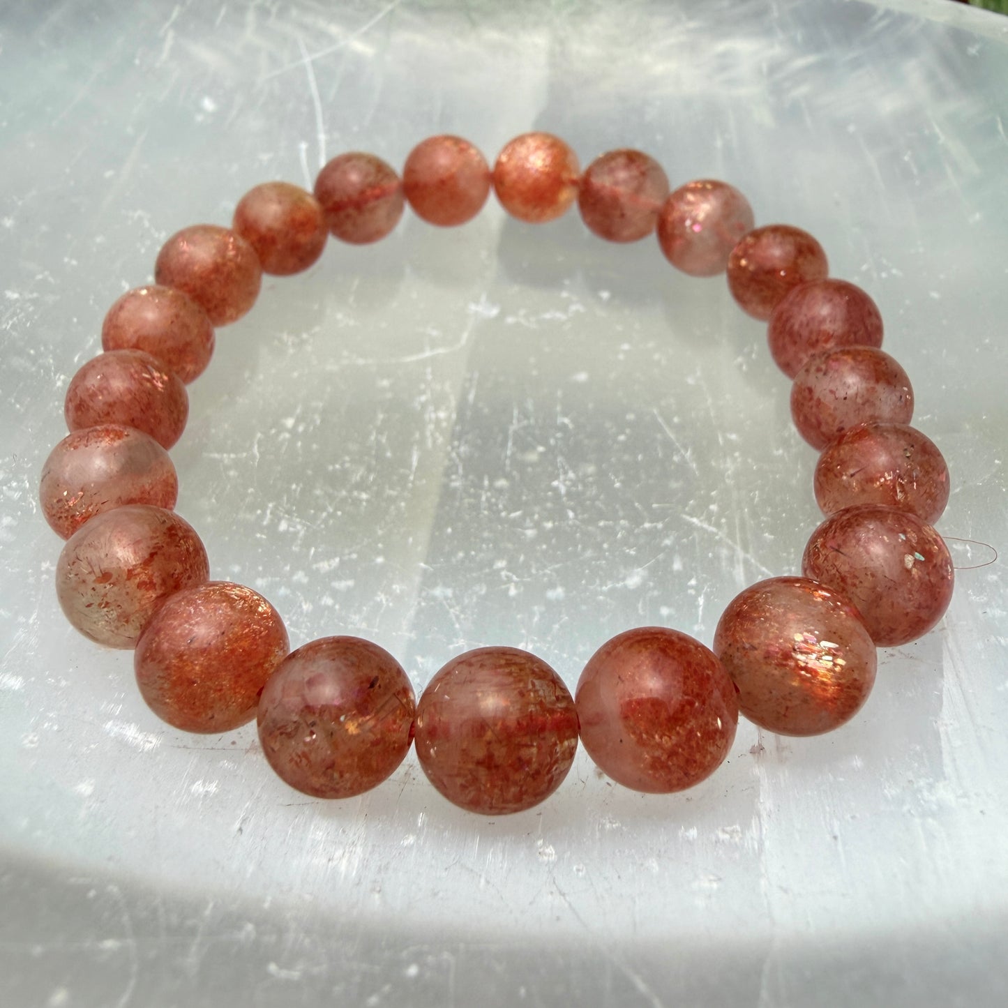 9–16mm Crystal Bead Bracelets – Genuine Gemstones