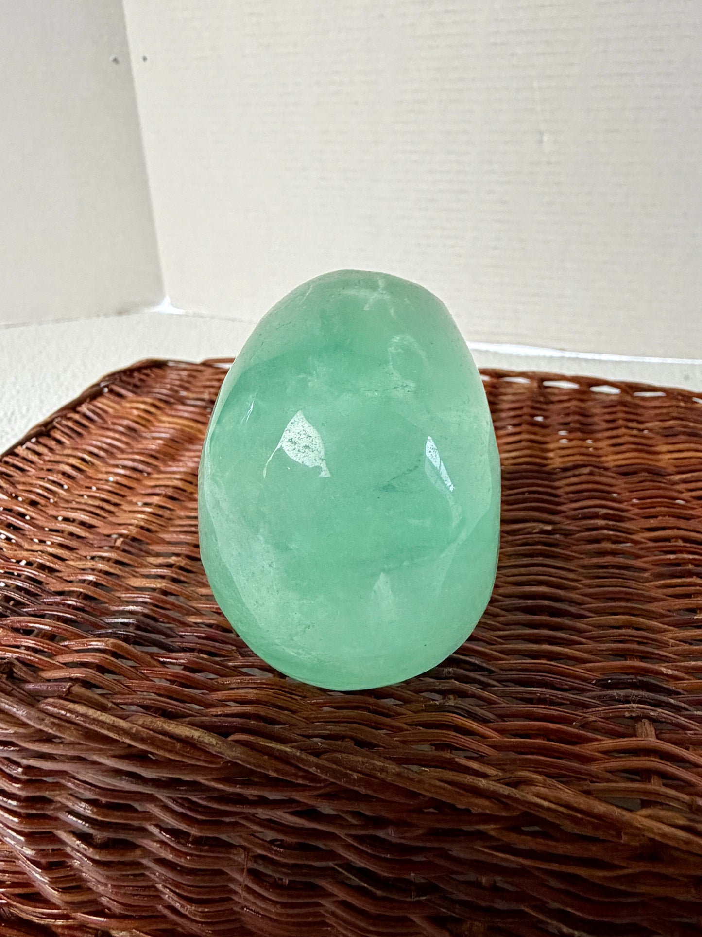 Baja Blast Fluorite Carved Skull