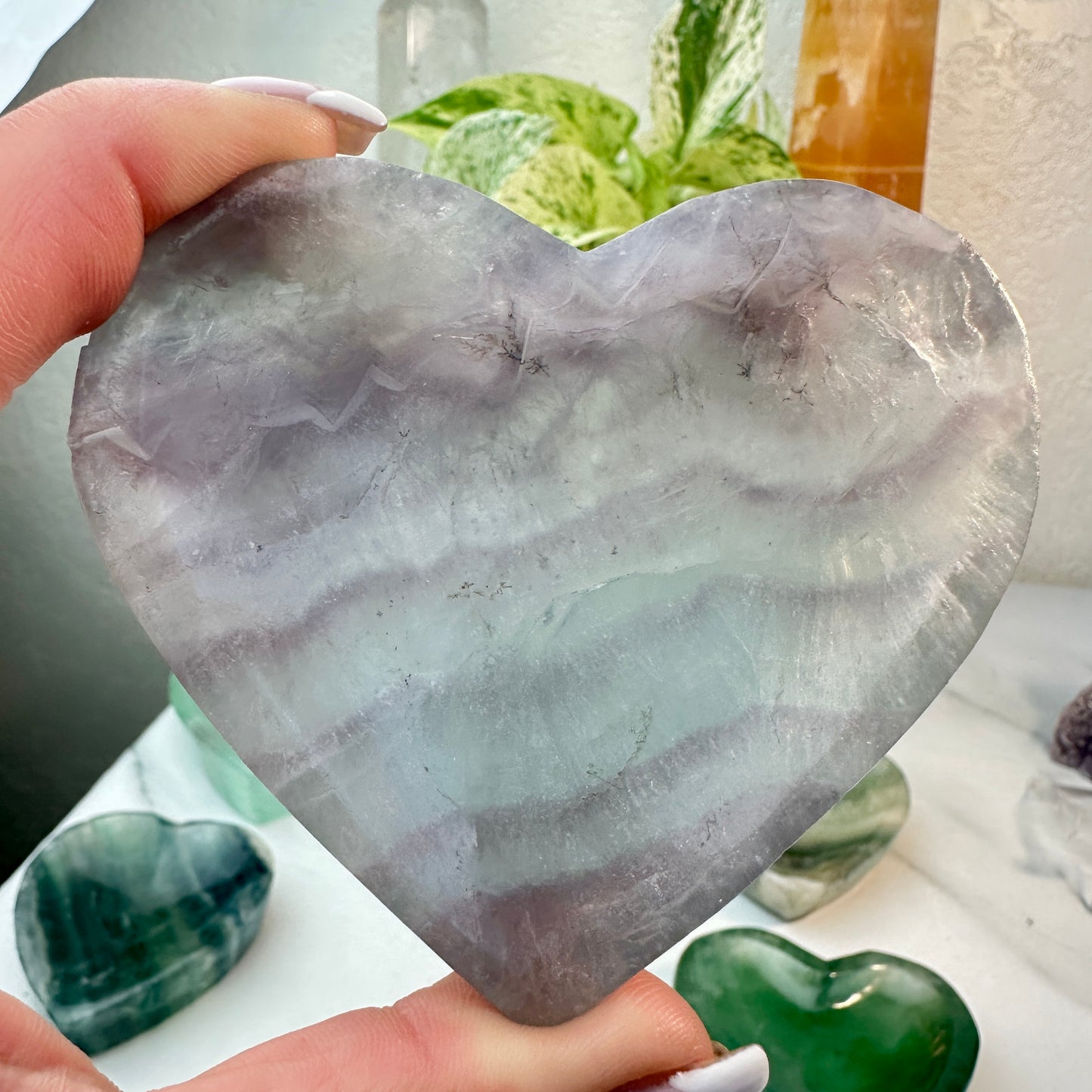 Imperfect Crystal Bowls — Rainbow Fluorite, Green Fluorite, Rose Quartz
Healing | Purpose - Katie's Mystic Crystals