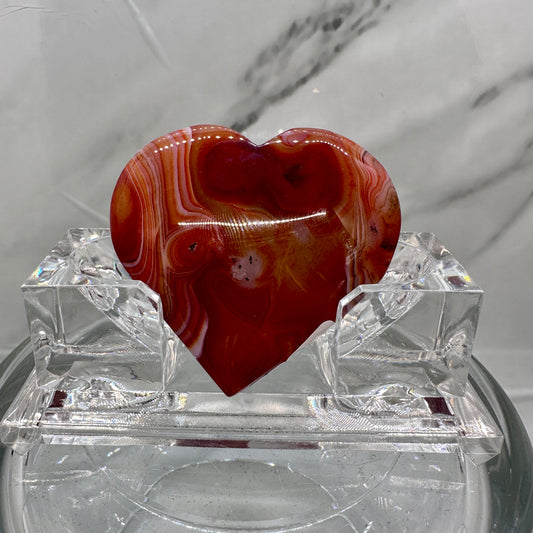 Crystal Stand for hearts, palms, freeforms, specimen - Katie's Mystic Crystals