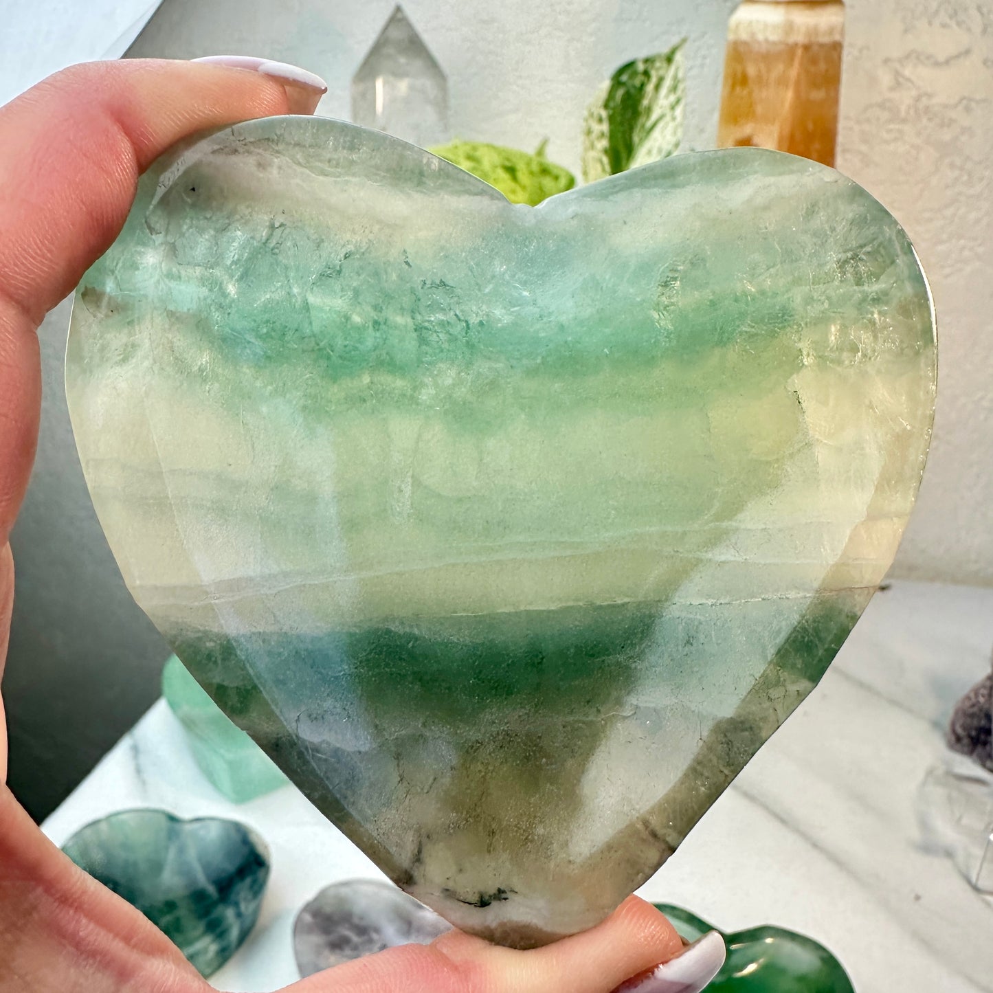 Imperfect Crystal Bowls — Rainbow Fluorite, Green Fluorite, Rose Quartz
Healing | Purpose - Katie's Mystic Crystals
