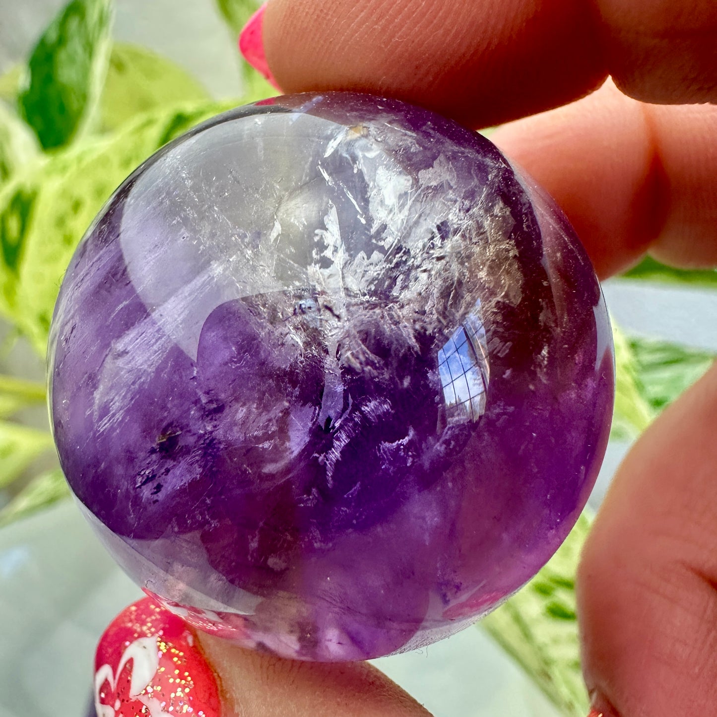 Ametrine Spheres