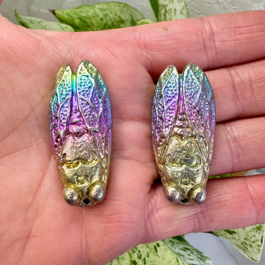 Bismuth Cicada - 1 inch