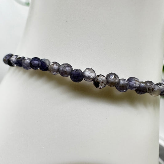 Minimalist Cordierite Bracelet - Katie's Mystic Crystals