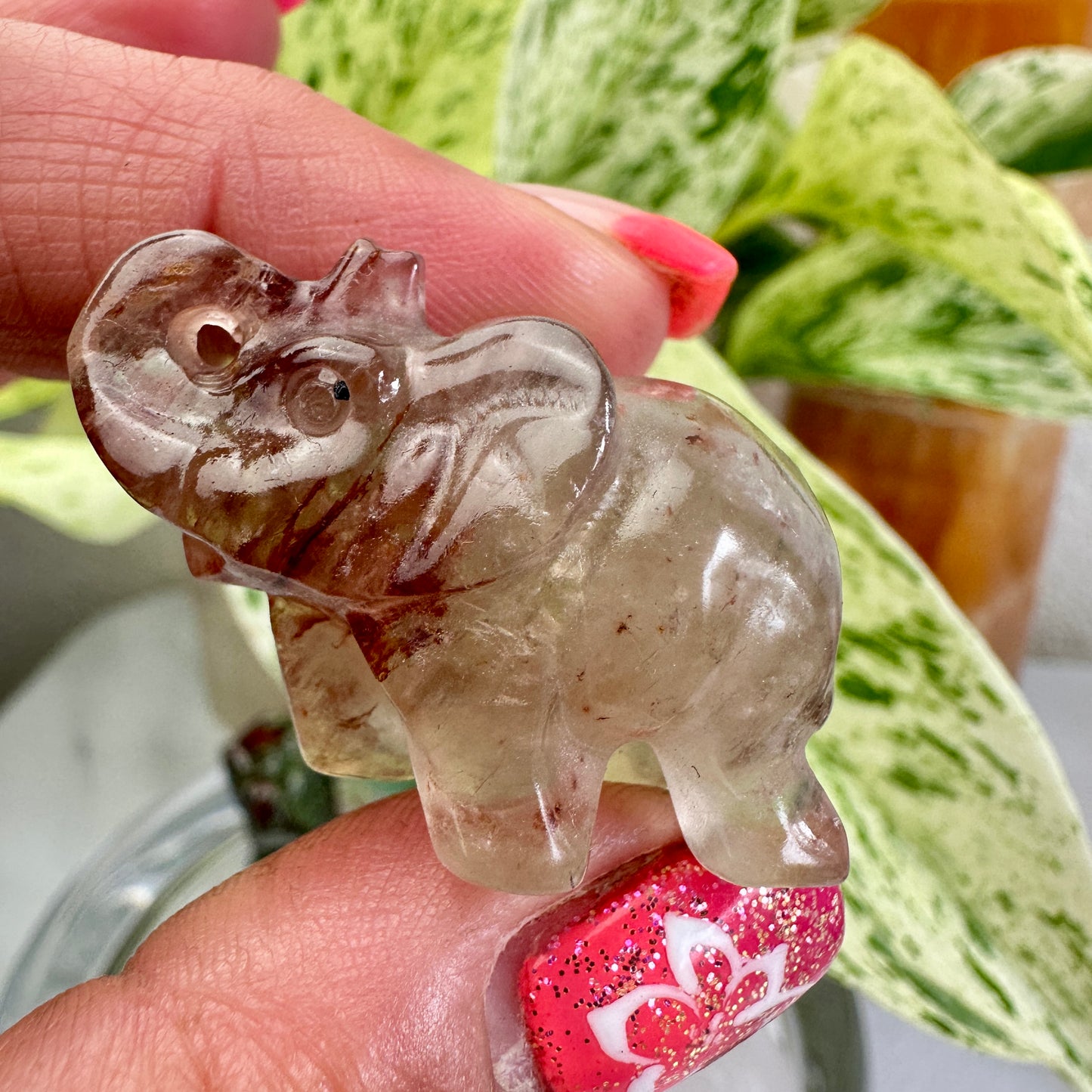 Crystal Elephants