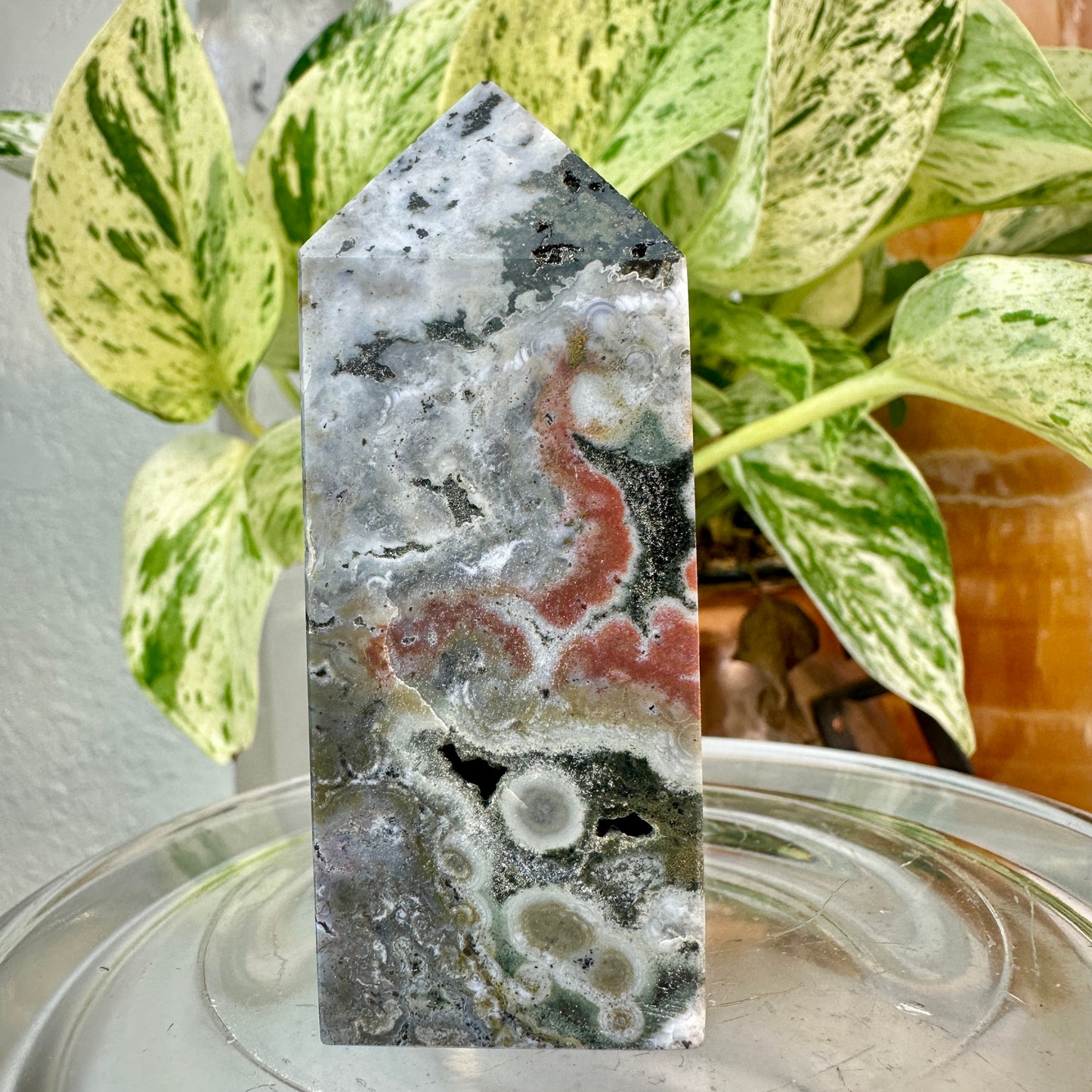 Orbicular Jasper Towers — You Pick Joy | Flow | Emotional Renewal
