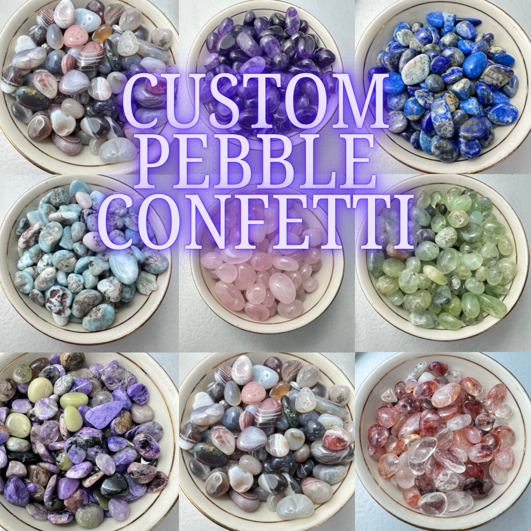 Custom Pebble Confetti