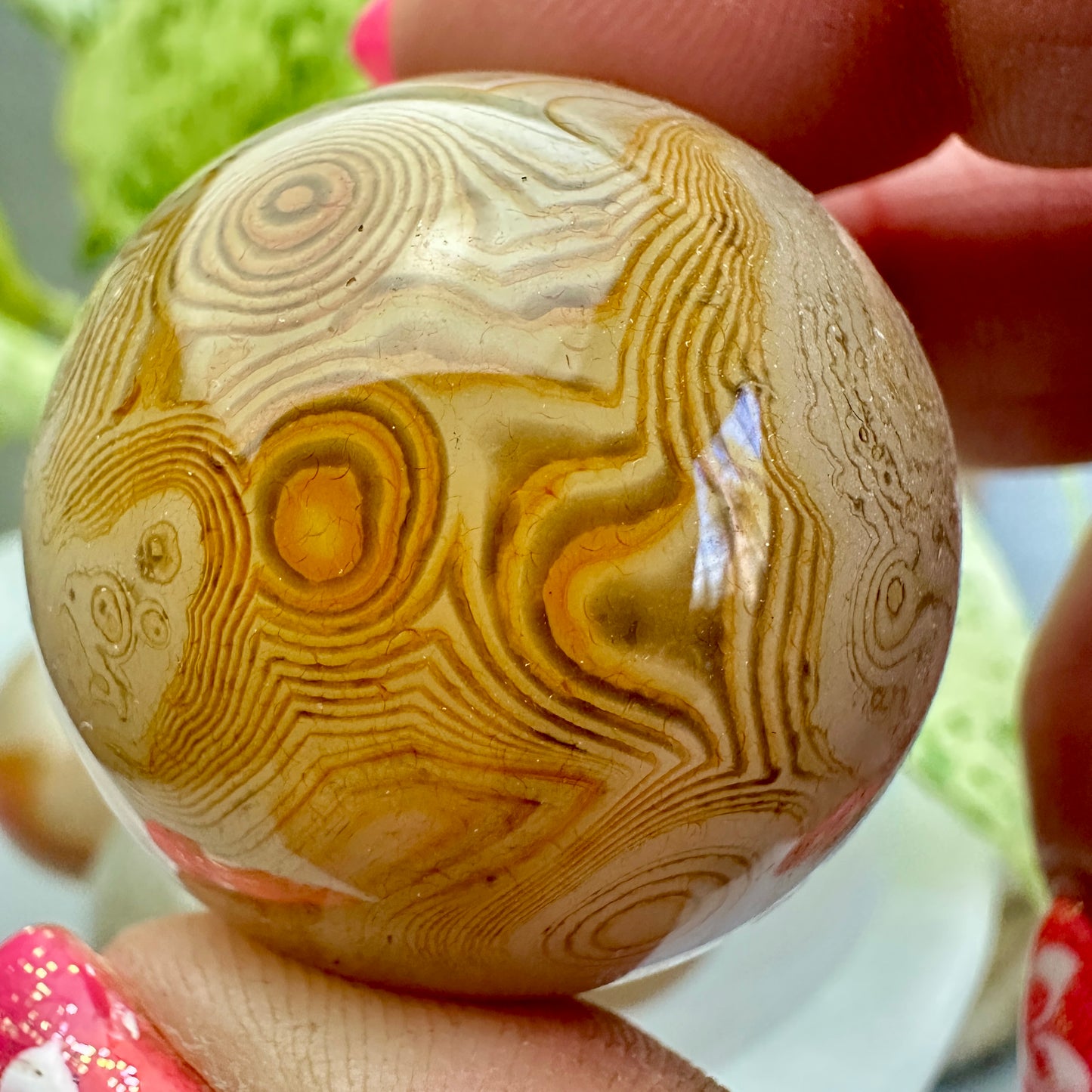 Sardonyx Sphere - Katie's Mystic Crystals