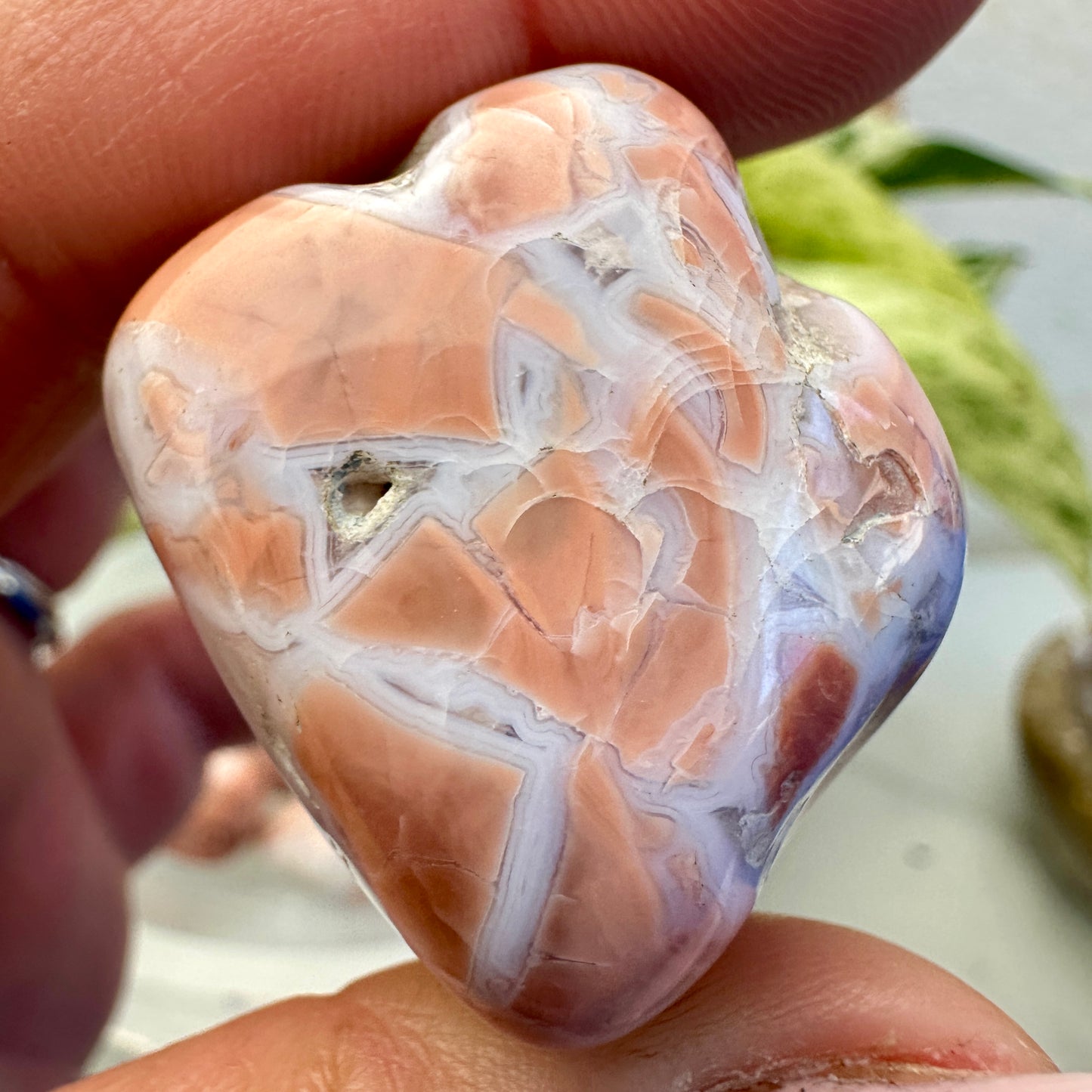 Pink Agate Tumble