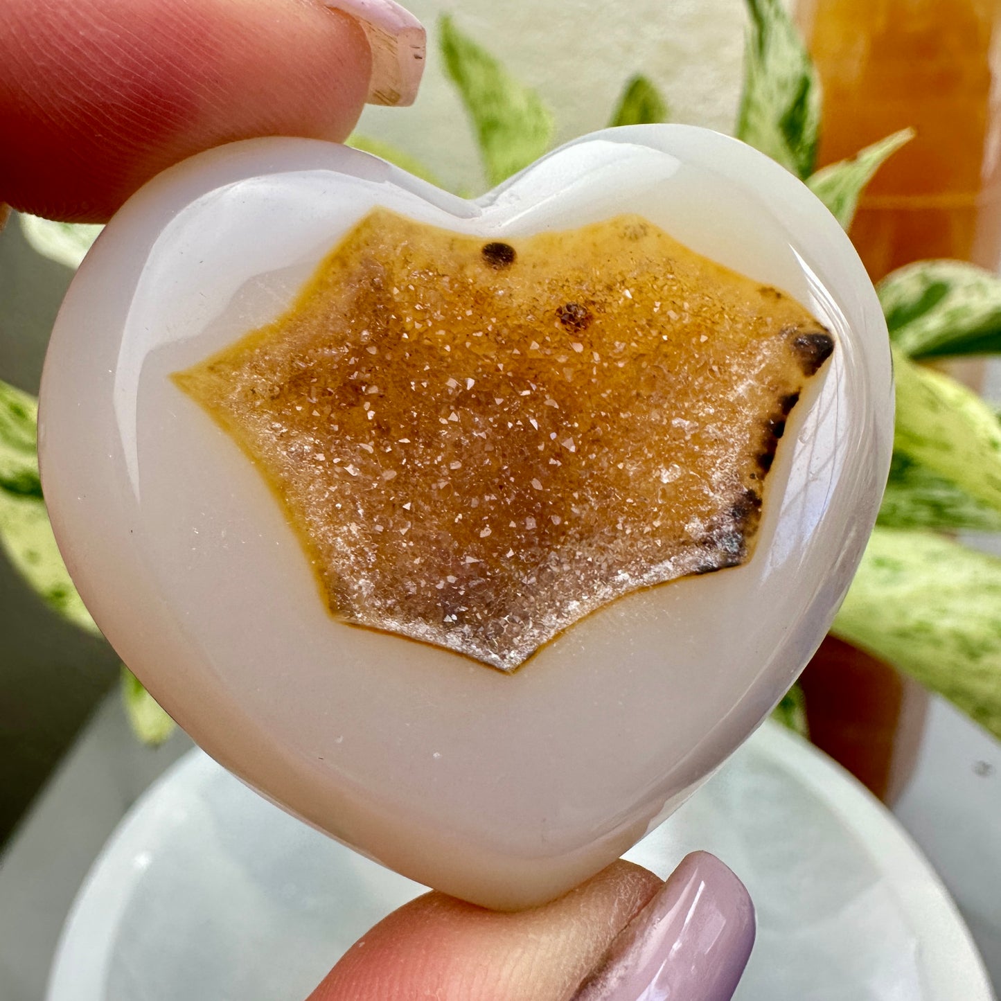 Druzy Agate Hearts - Katie's Mystic Crystals