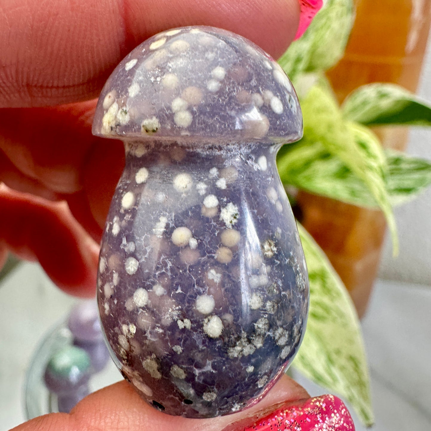 Grape Agate Mushrooms