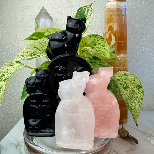 Crystal Cat Memorial Tombstone
Honor | Love | Memory
