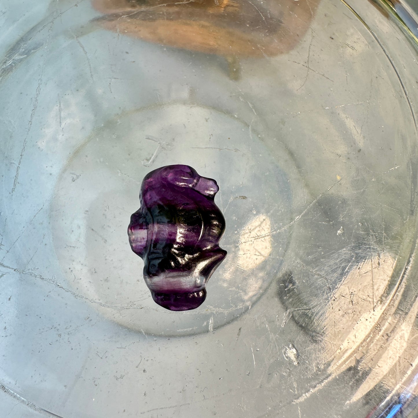 Mini Fluorite Crystal Figurines - Micro Mini Figurines - Natural Crystal Home Decor