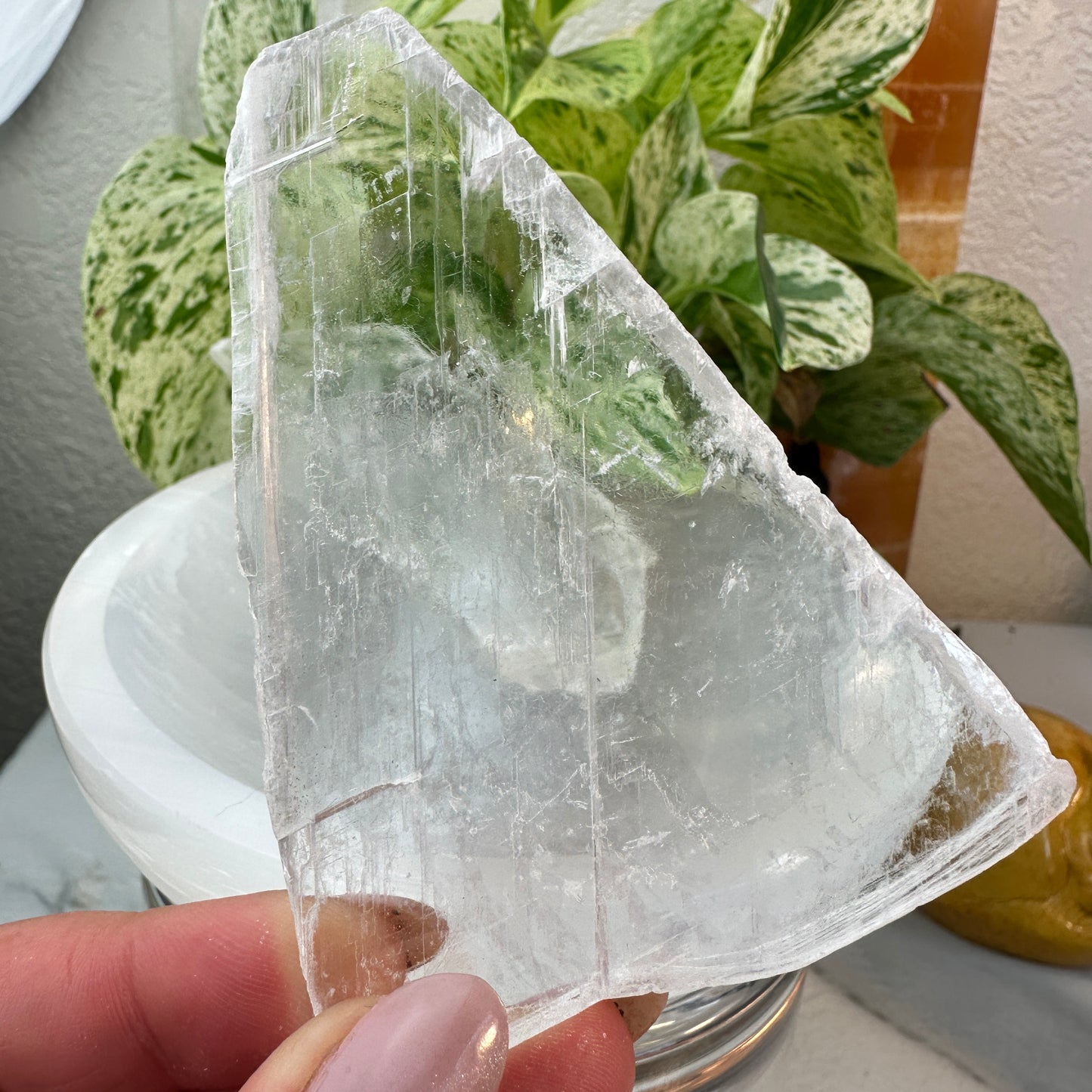 Raw Selenite Slabs — 2–5 oz Each
Cleansing | Light | Energy Amplifier