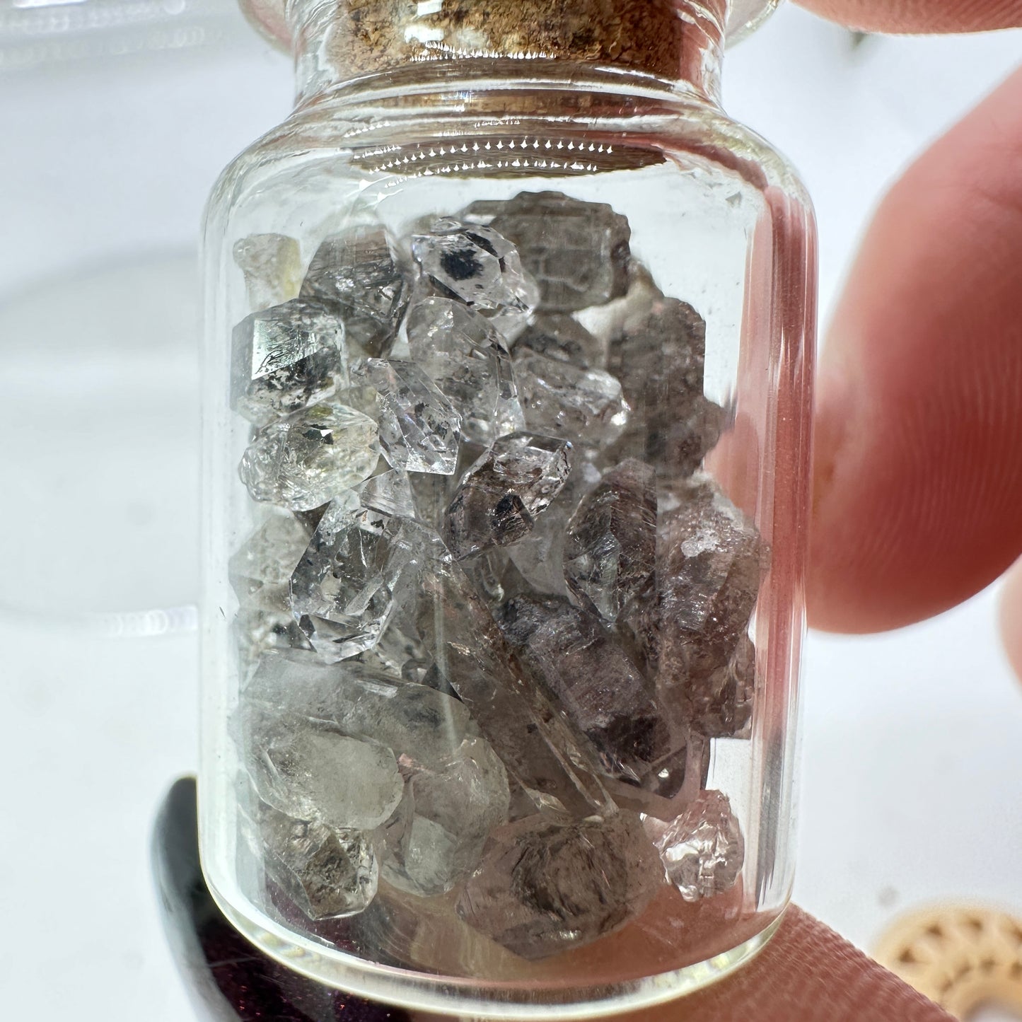 Herkimer Diamond Bottles - Katie's Mystic Crystals