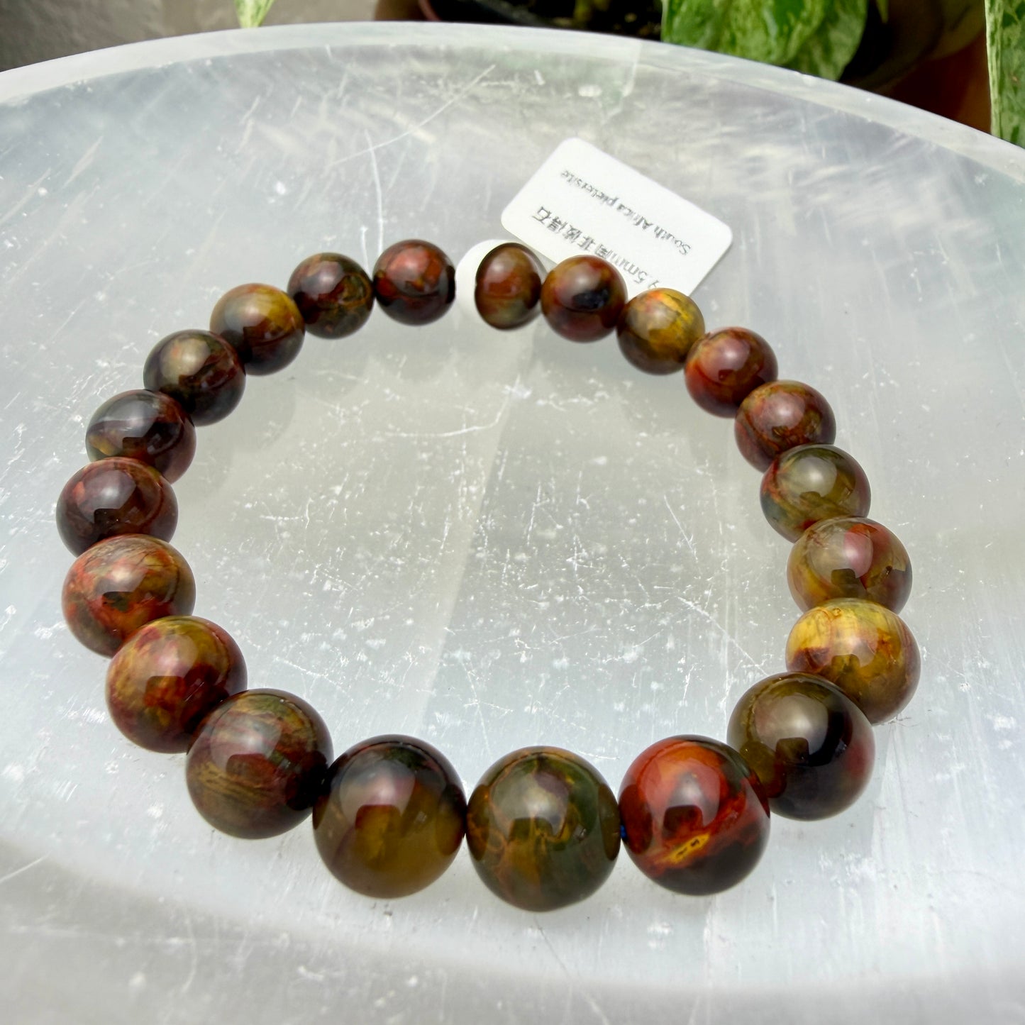 9–16mm Crystal Bead Bracelets – Genuine Gemstones