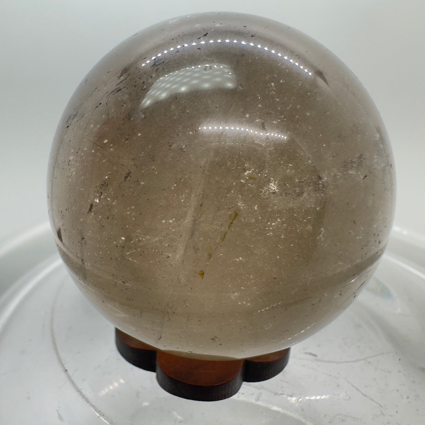 46mm Smoky Quartz Sphere