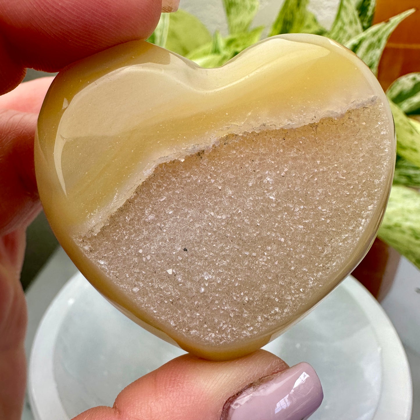 Druzy Agate Hearts - Katie's Mystic Crystals