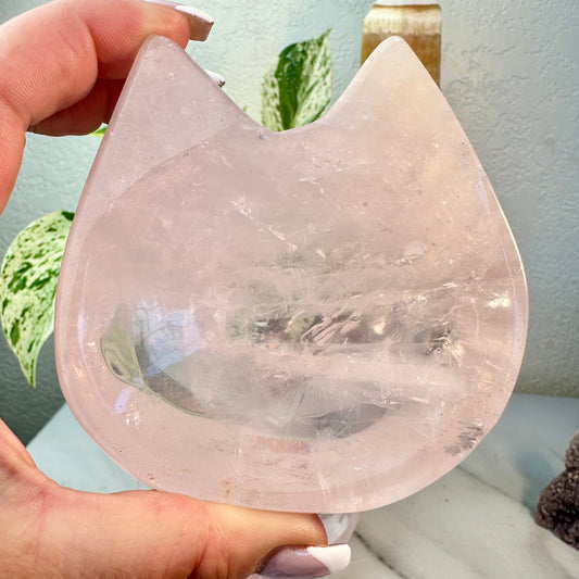 Rose Quartz Cat-Themed Dishes — You Pick
Love | Comfort | Heart Healing