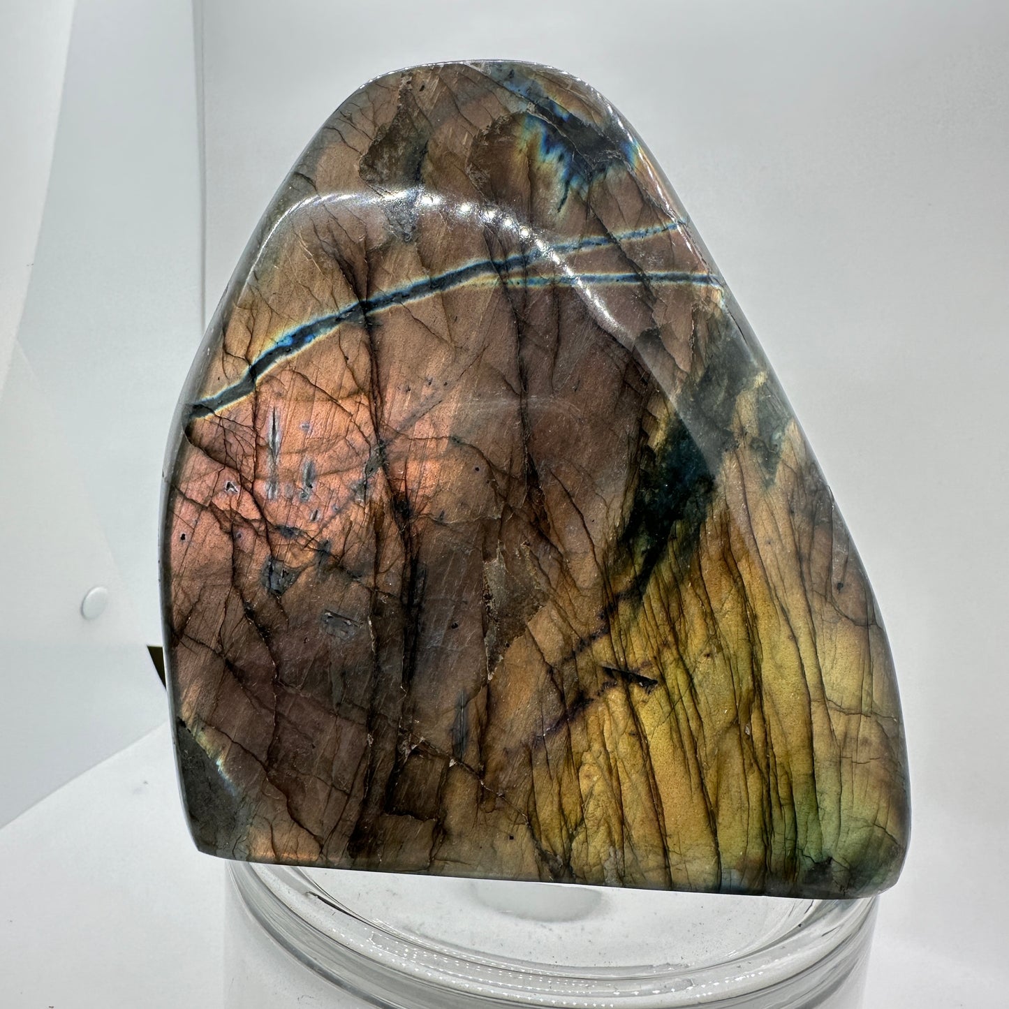 Large Sunset Labeadorite Freeform D - Katie's Mystic Crystals