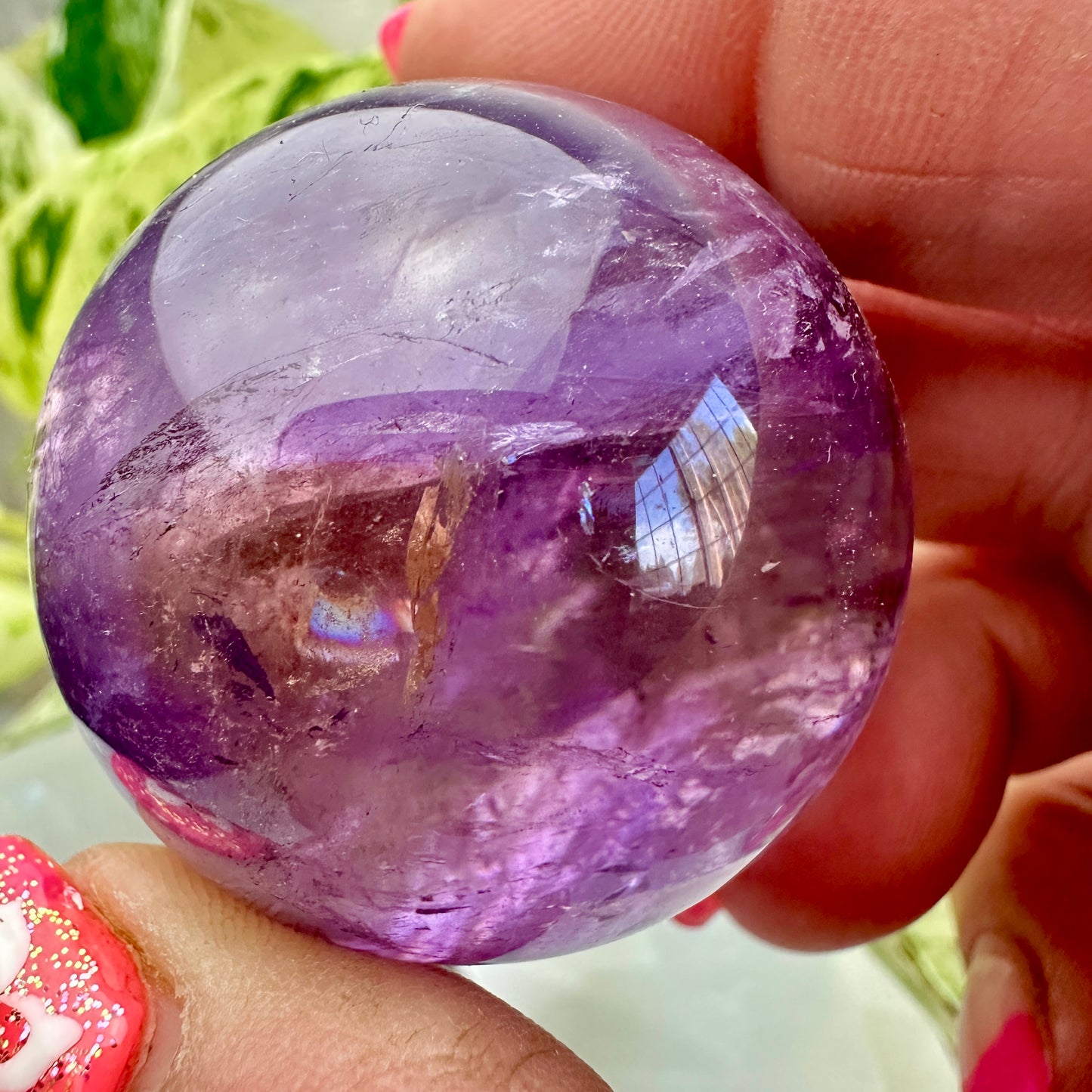 Ametrine Spheres