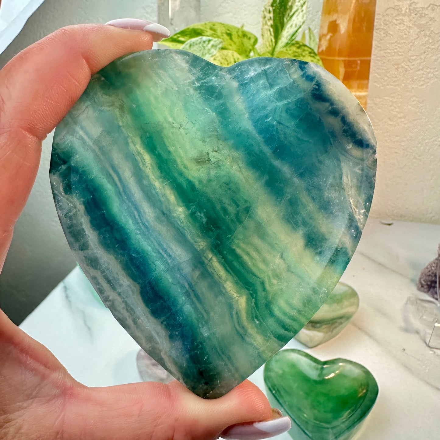 Imperfect Crystal Bowls — Rainbow Fluorite, Green Fluorite, Rose Quartz
Healing | Purpose - Katie's Mystic Crystals