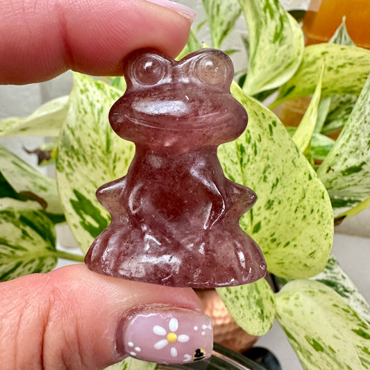 Cute Crystal Frogs - 1.6 inch