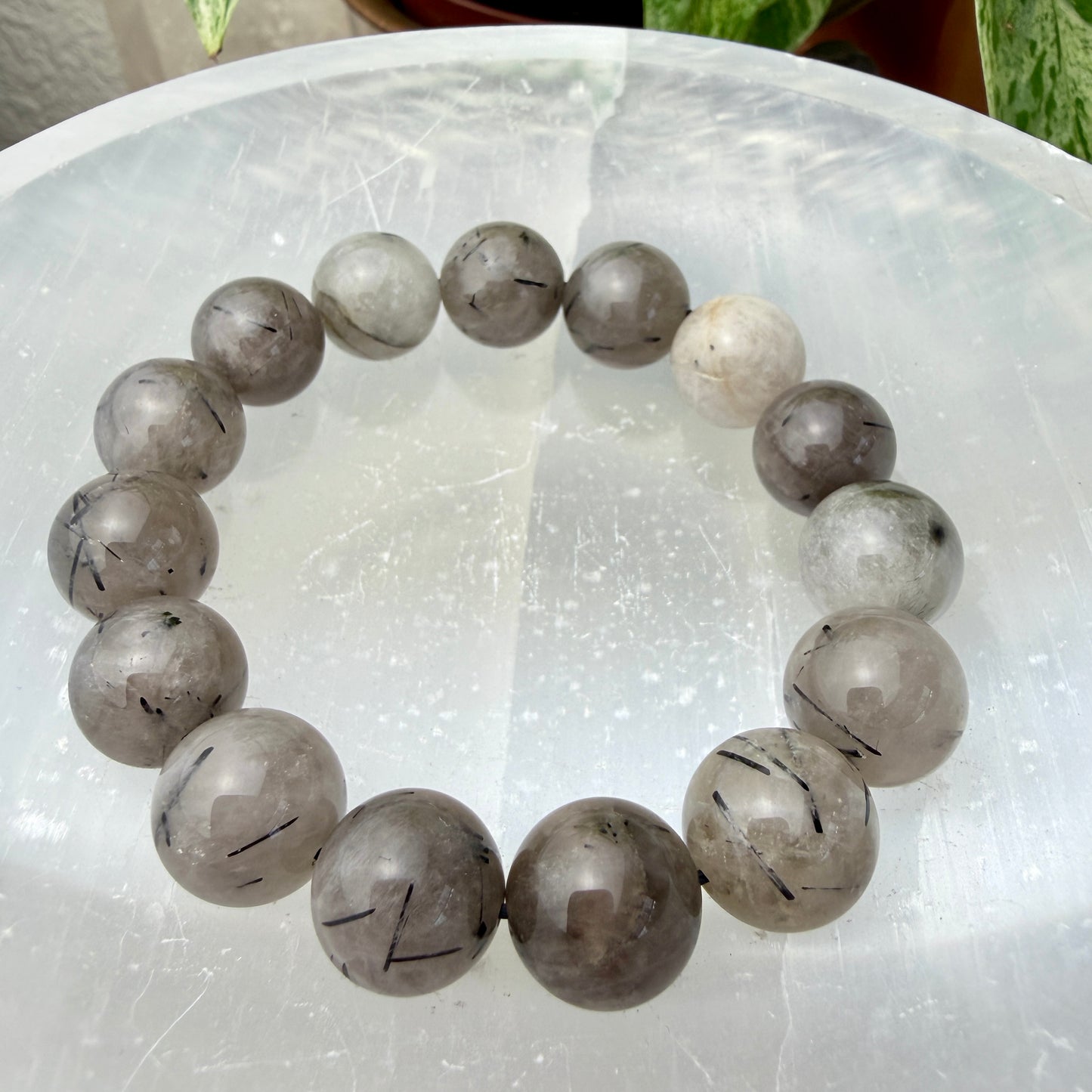 9–16mm Crystal Bead Bracelets – Genuine Gemstones