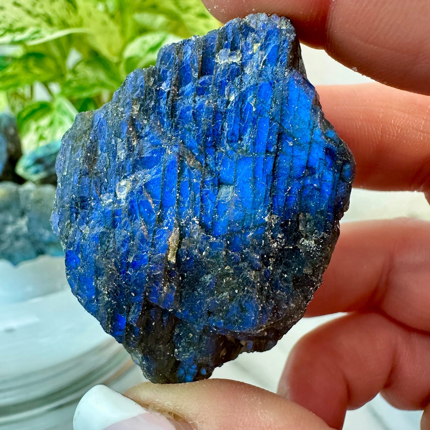 Raw Labradorite Chunks — 48–60 grams Each
Magic | Protection | Transformation