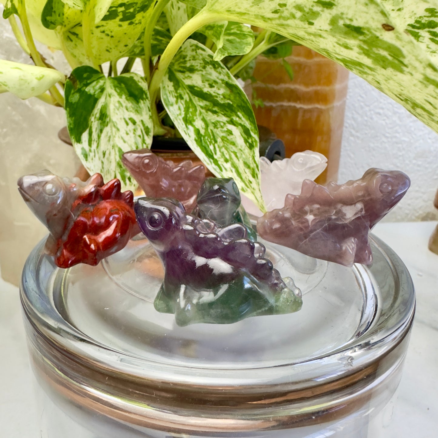 Crystal Baby Stegosaurus