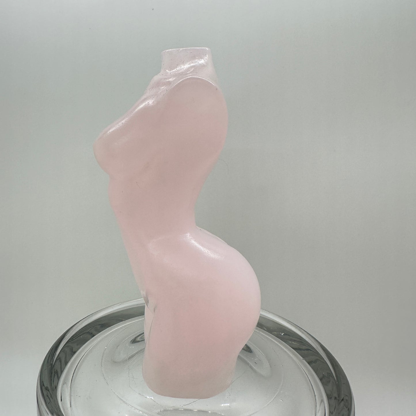 Large UV Reactive Mangano Calcite Goddess Body - Katie's Mystic Crystals