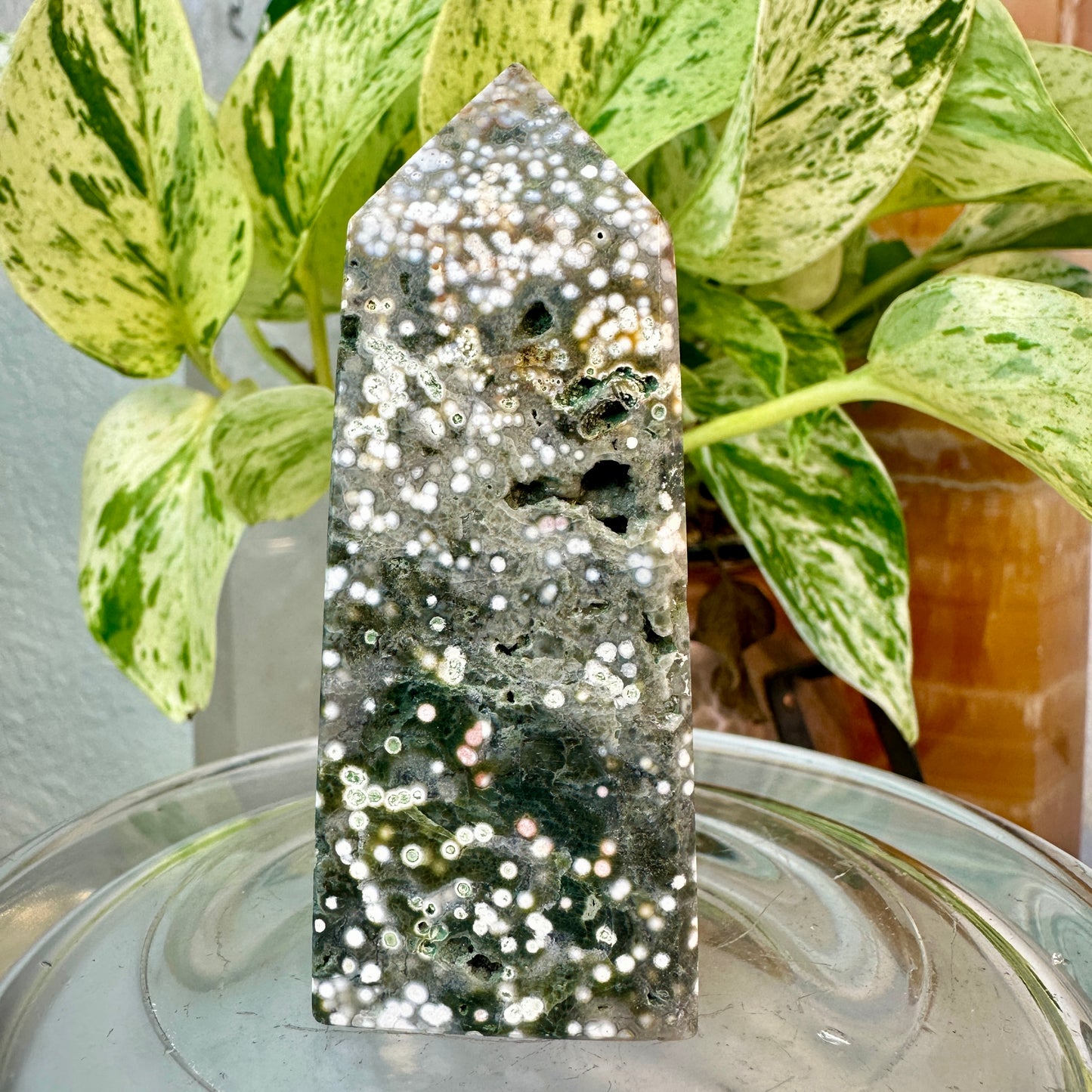 Orbicular Jasper Towers — You Pick Joy | Flow | Emotional Renewal