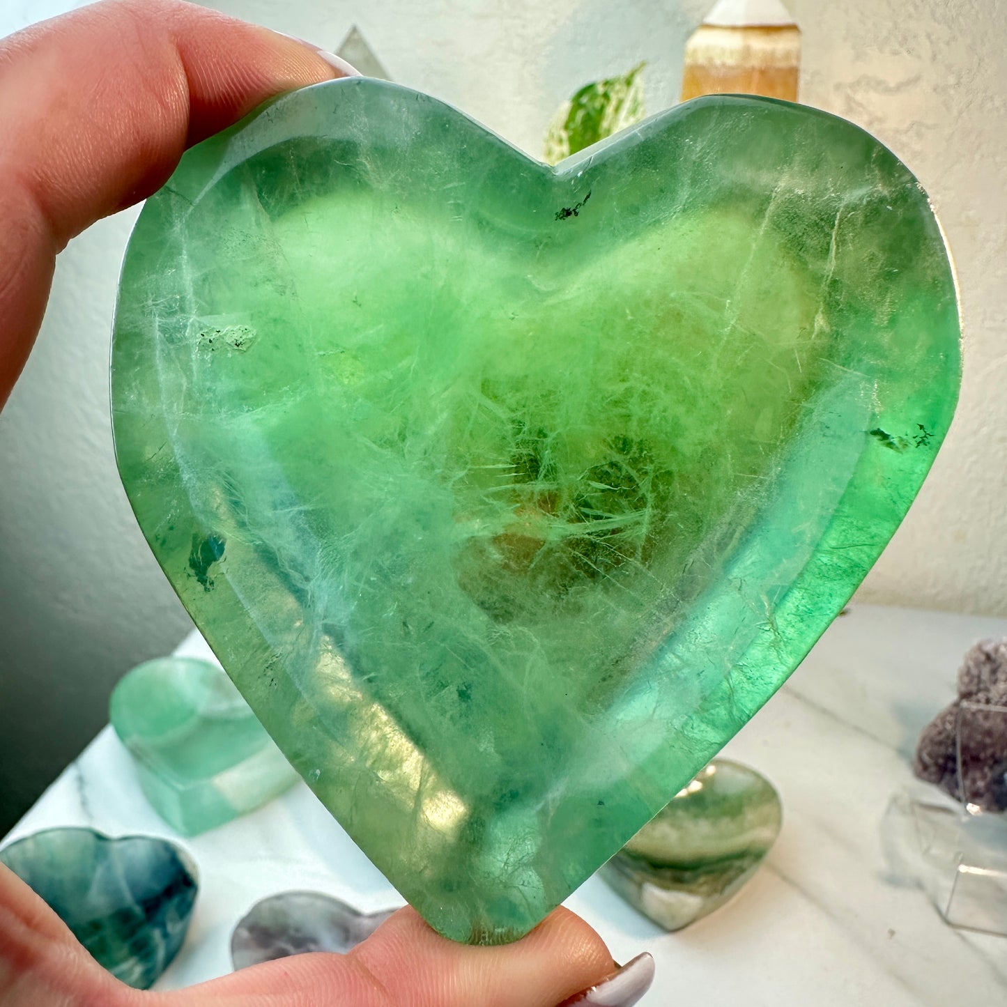 Imperfect Crystal Bowls — Rainbow Fluorite, Green Fluorite, Rose Quartz
Healing | Purpose - Katie's Mystic Crystals