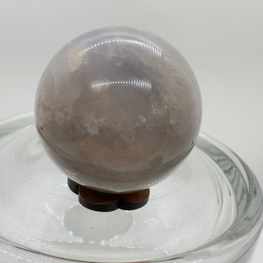 Blue Rose Quartz Sphere - Katie's Mystic Crystals