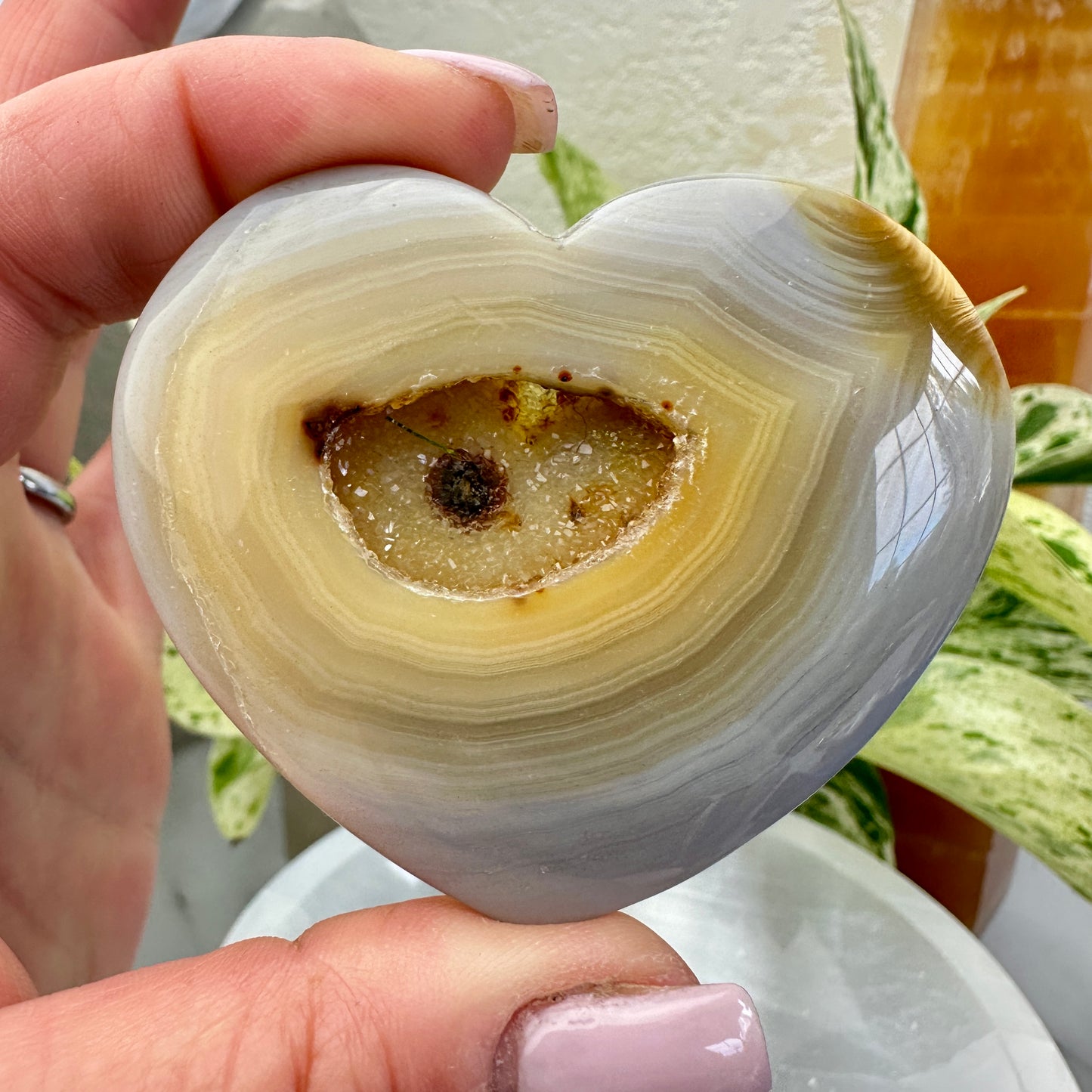 Druzy Agate Hearts - Katie's Mystic Crystals