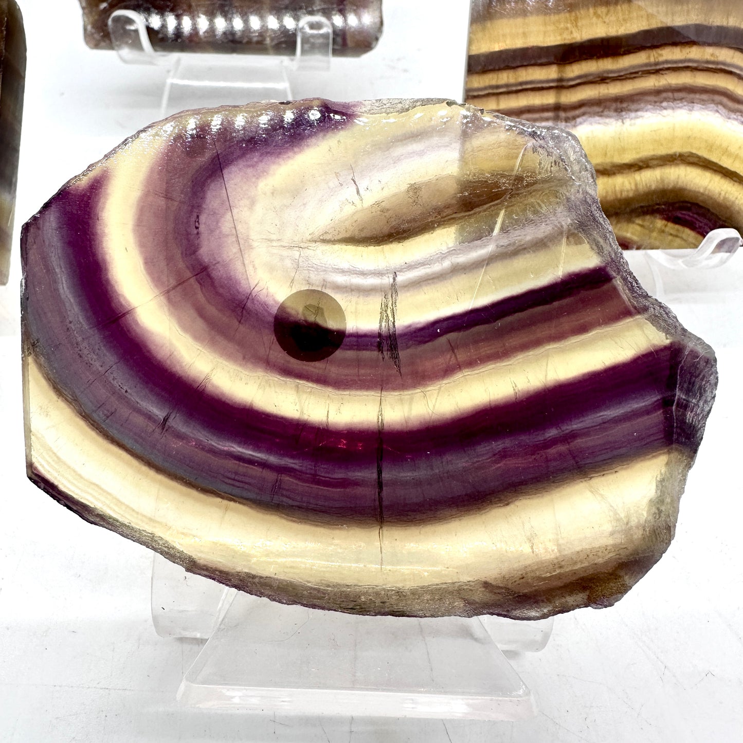 Candy Fluorite Slab - Katie's Mystic Crystals