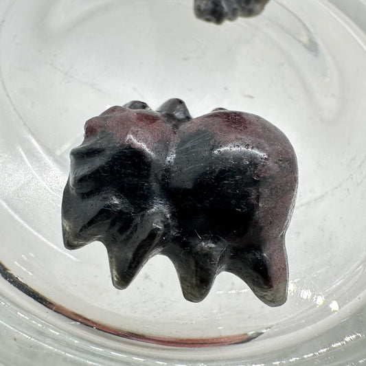 Crystal Spider - Clear Quartz Black Obsidian and more