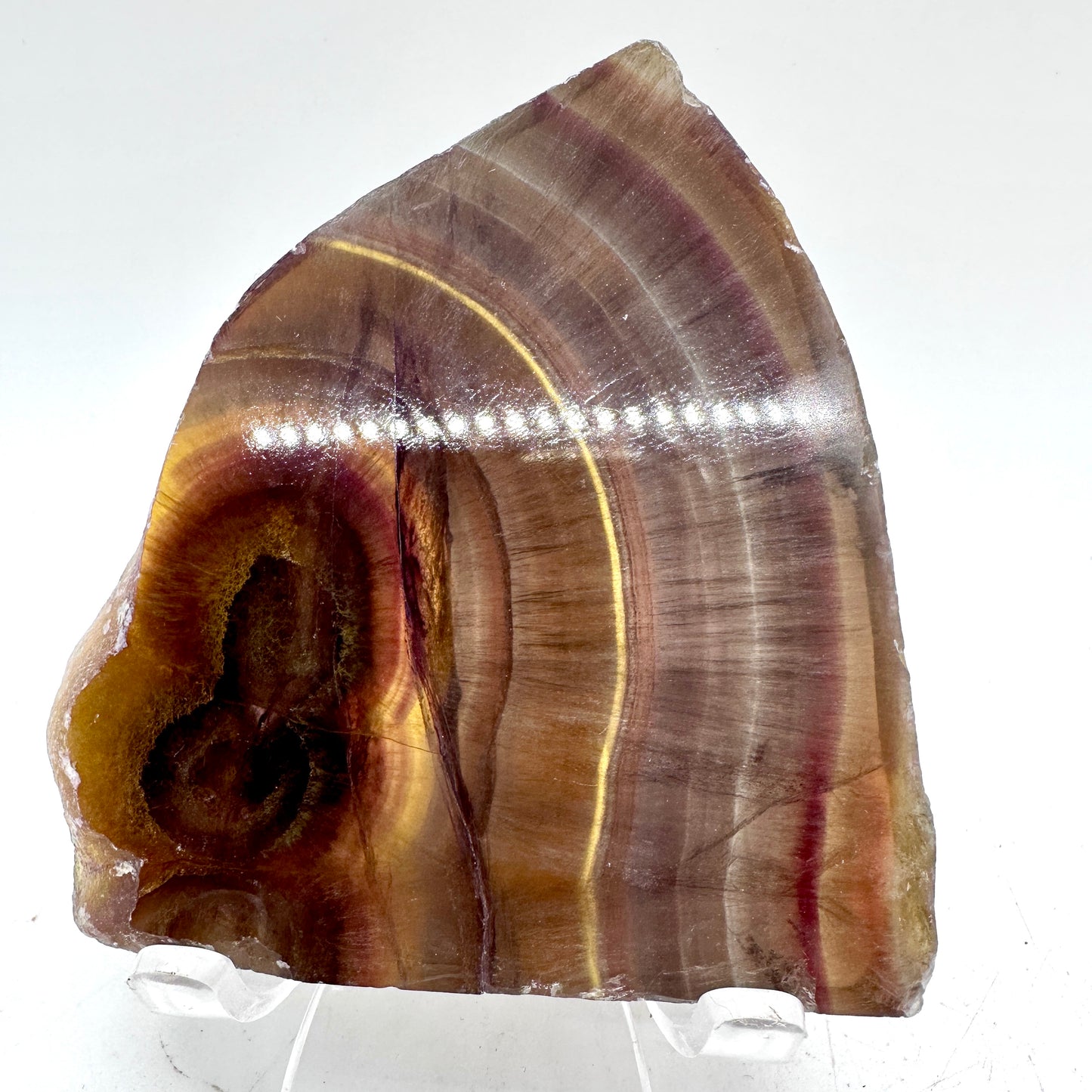 Candy Fluorite Slab - Katie's Mystic Crystals