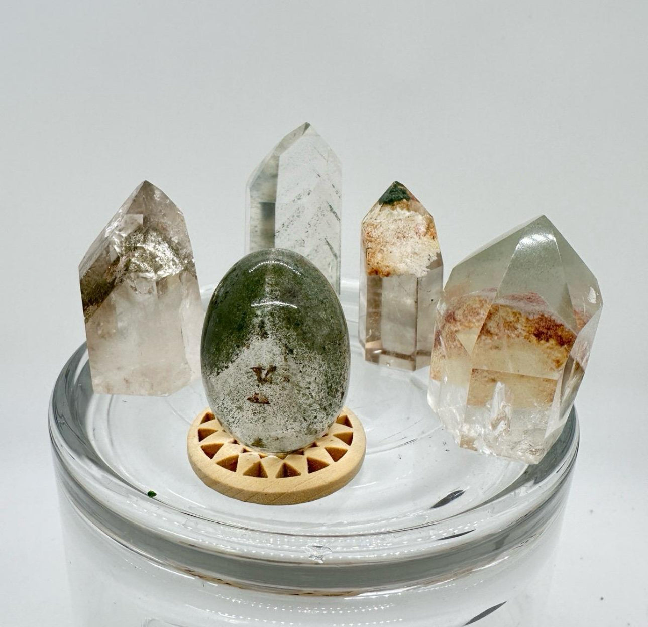 Garden Quartz Points and Eggs - From Brazil