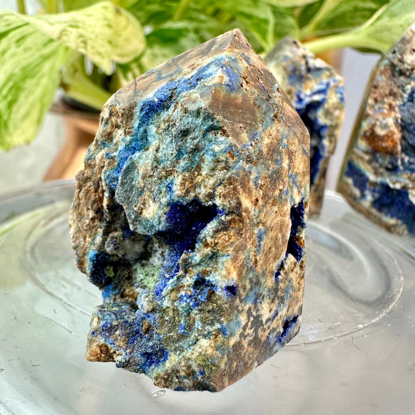 Raw Azurite in Matrix Points — You Pick
Psychic Insight | Intuition | Higher Wisdom - Katie's Mystic Crystals