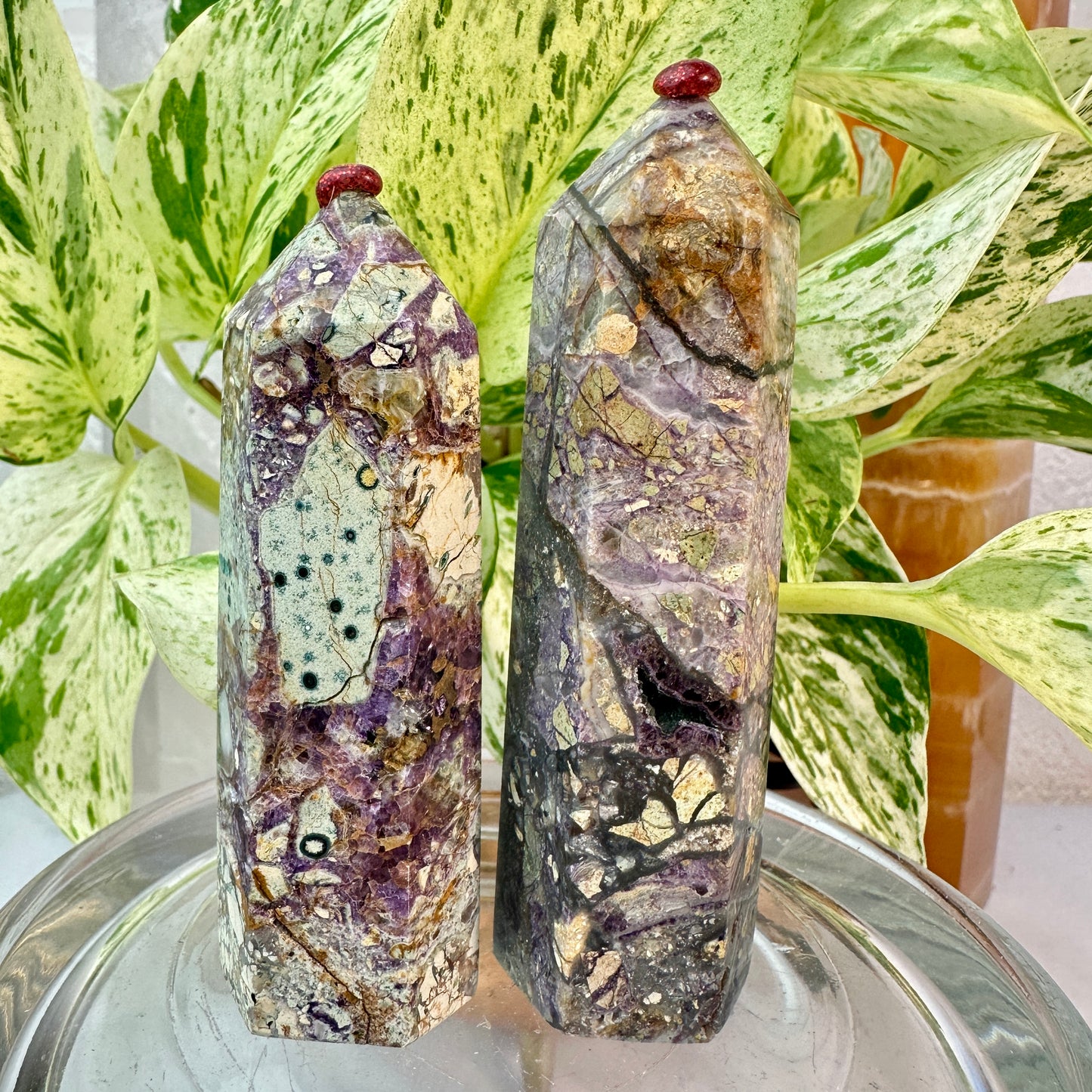 Sugilite Points — Approx. 3.4 inch
Spiritual Protection | Deep Healing | Soul Purpose - Katie's Mystic Crystals