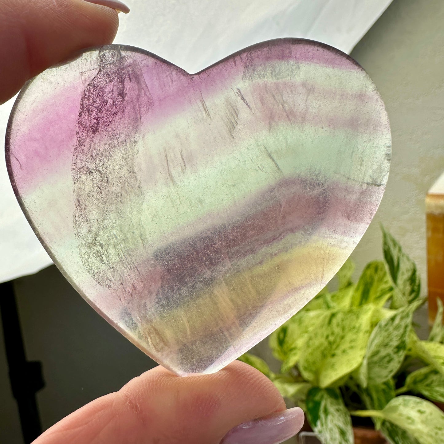 Candy Fluorite Heart
