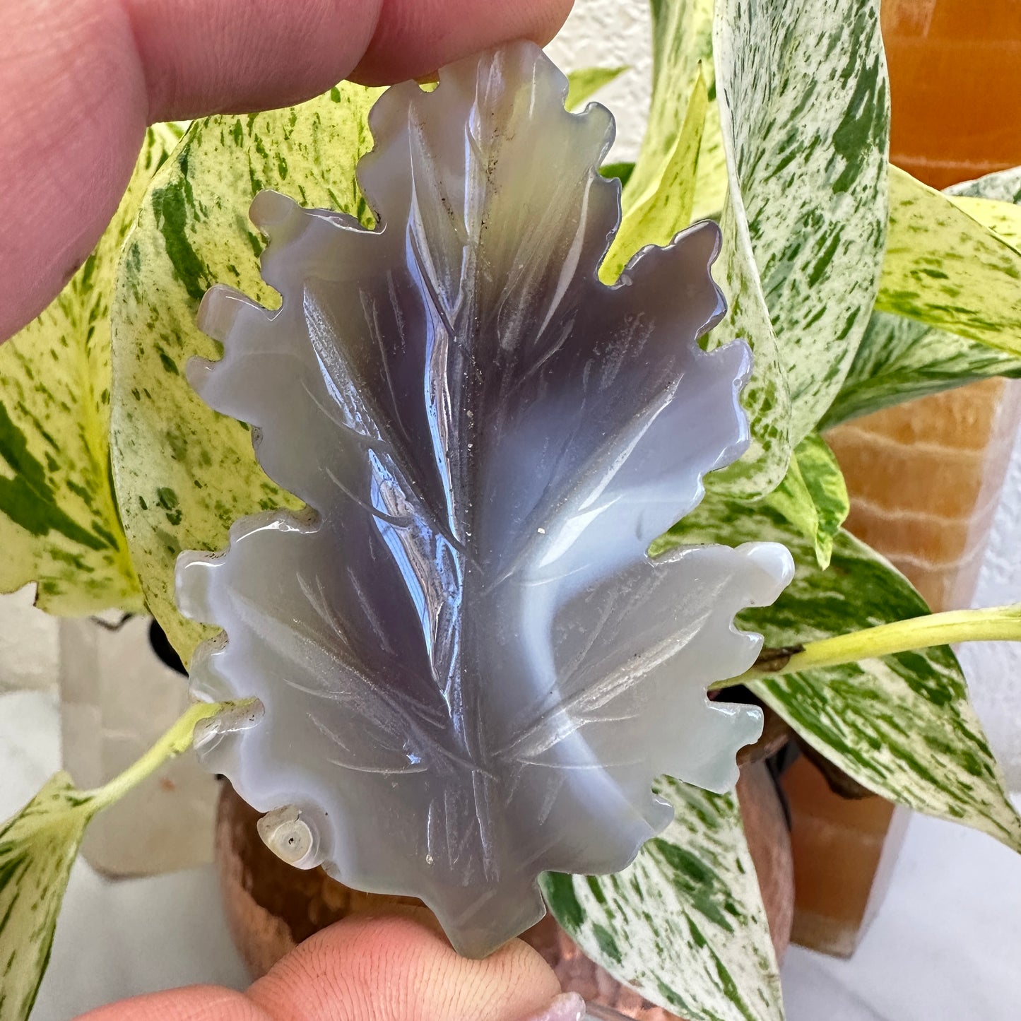Agate Leaves - You Chose - Katie's Mystic Crystals